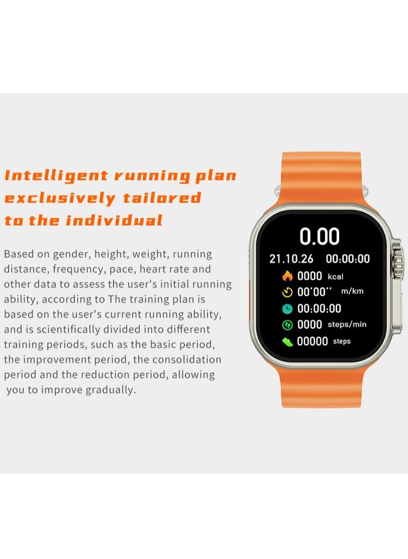 GULFLINK - Smart Watch for Android and iOS Phones Compatible with Apple iPhone Black - Image 1
