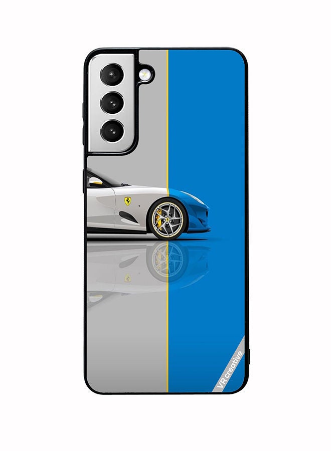 VR CREATIVE Protective Case Cover For Samsung Galaxy S22 5G Car Design Multicolour - Image 1