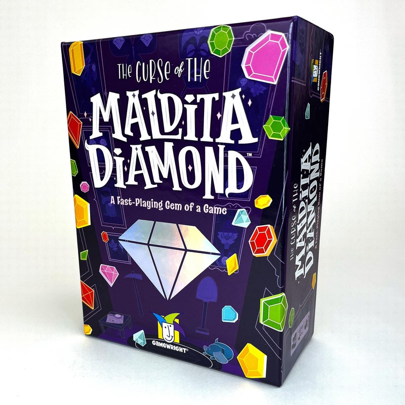 Gamewright - The Curse of The Maldita Diamond - A Fast Playing Gem of a Game - Card Game for Kids - Ages 8 and Up - Great for Family Game Night! - Image 2