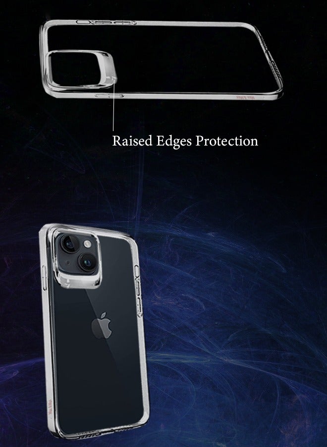 Max & Max iPhone 14 Clear Case 6.1 Inch – Ultra Slim Transparent Shockproof Cover | Soft TPU Anti-Yellow Scratch-Resistant Design - Image 5