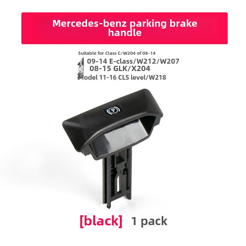 Generic Mercedes W204/W212 Handbrake Handle Switch C/E/GLK Black 