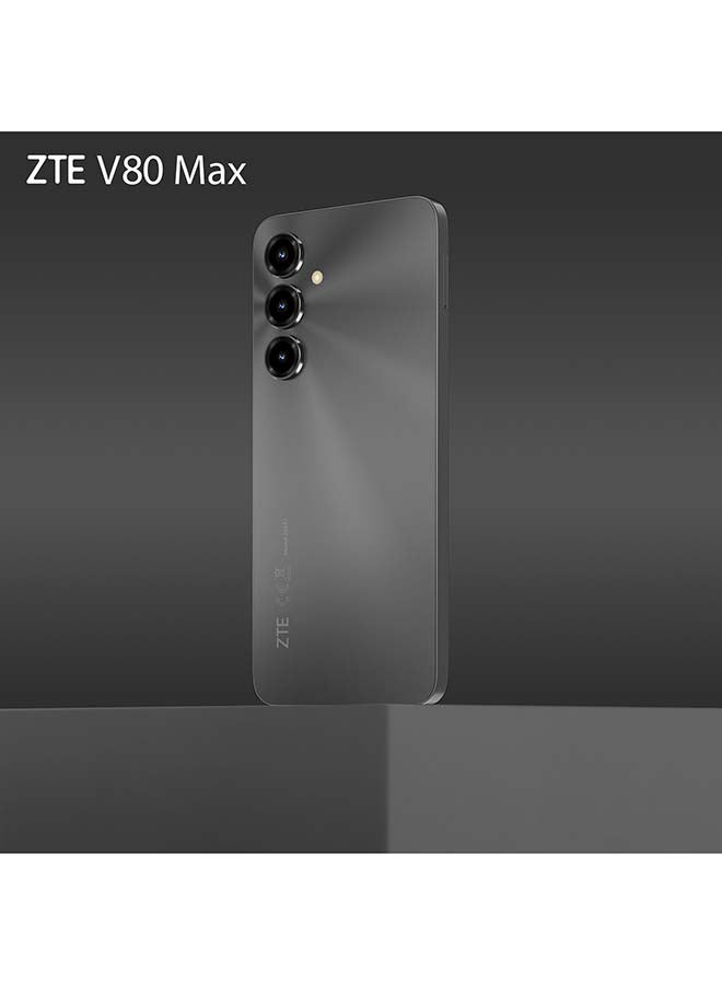 ZTE V80 Max 6.9-inch Space Black HD+ 120Hz 4G+4G RAM 128GB 6000mAh 50MP AI Triple Camera - International Version - Image 2