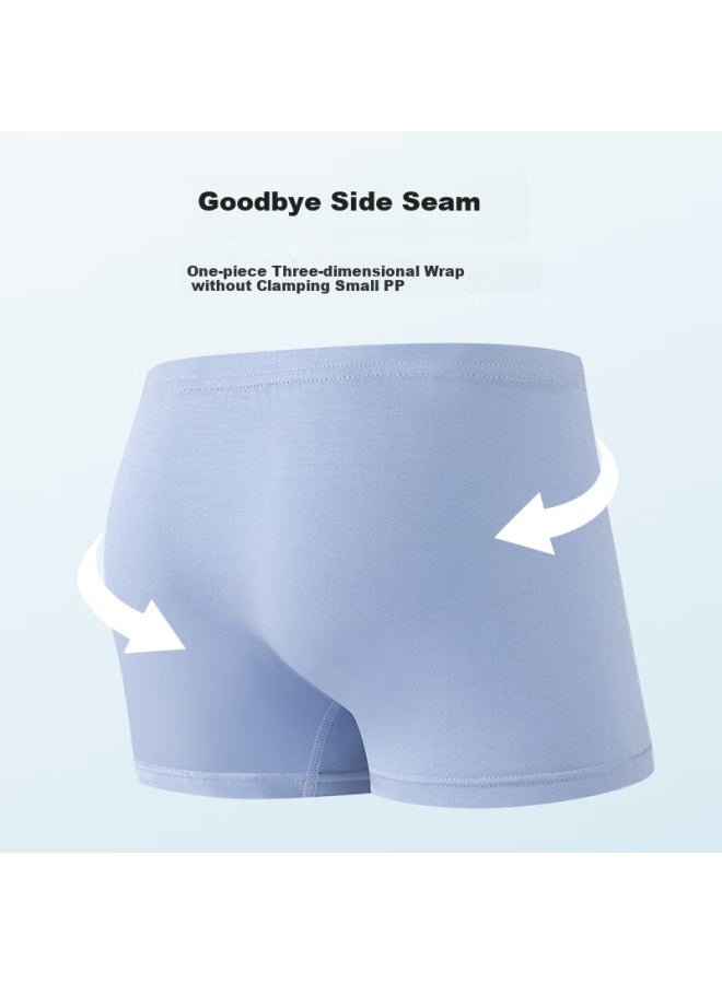 Yalu Children's Modal Boxer Briefs For Boys, Teenagers, And Adolescents, Antibacterial Underwear For Boys Without Cutting A-class Underpants - Image 2
