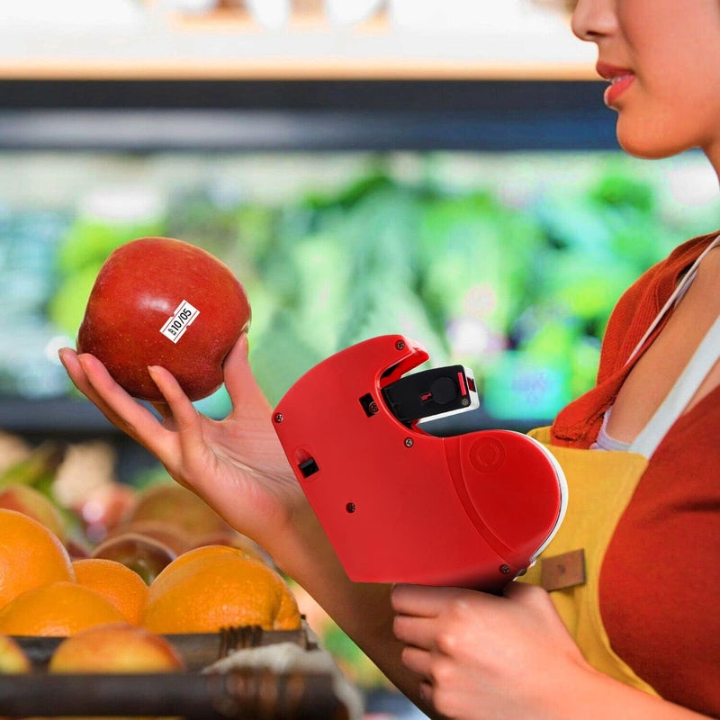 M&C Music Color MX-5500 Price Tag Gun Kit with Labels and Ink - Image 4