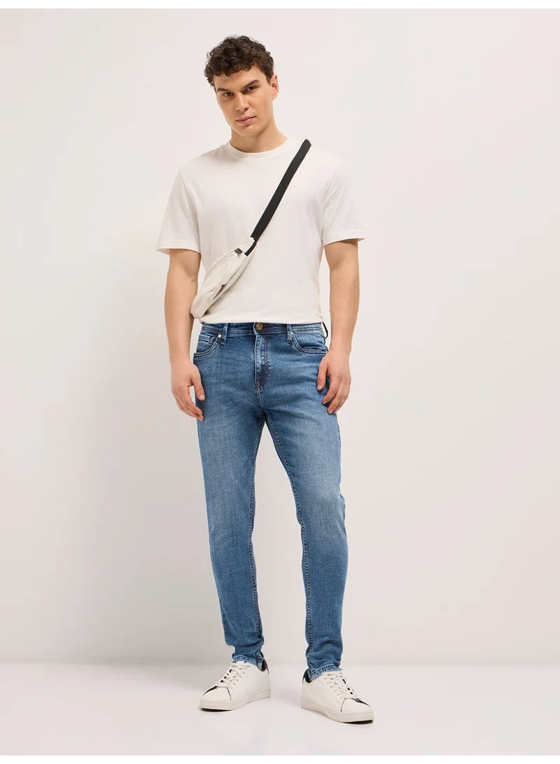 THE BEAR HOUSE  Men’s Classic Regular Fit Jeans for Casual & Everyday Wear | Comfortable Daily Wear Bottoms with Multiple Pockets | Stylish Regular Jeans for Office, Travel & Weekend Outings for Men | Best Price UAE