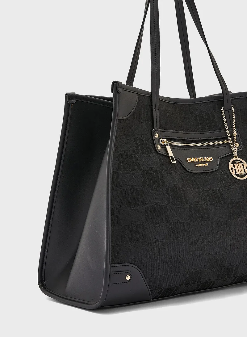 RIVER ISLAND Rir Jacq Square Shopper