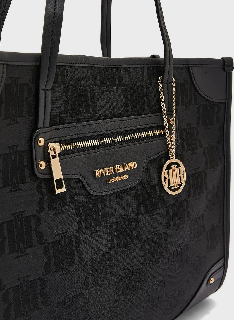 RIVER ISLAND Rir Jacq Square Shopper