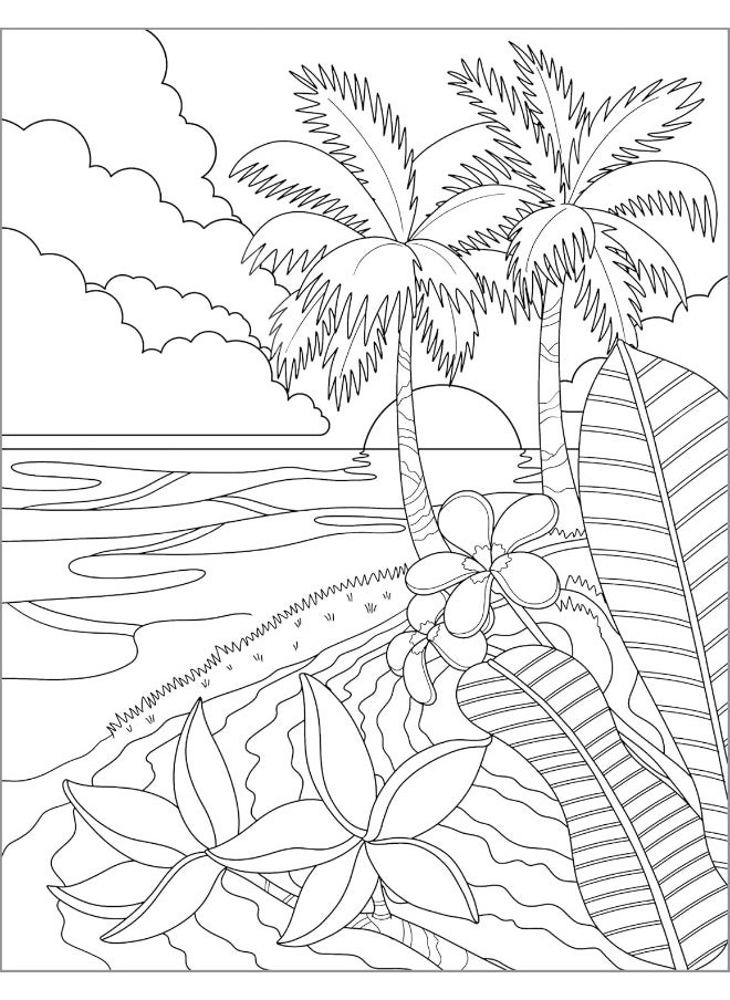 Stress Relief Coloring Book for Adults  - Image 5