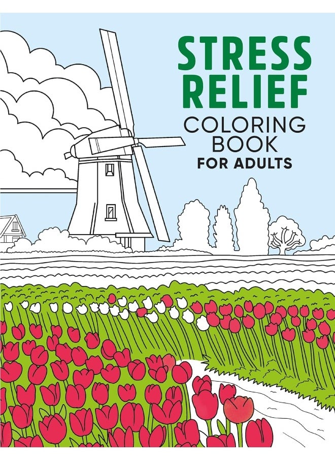 Stress Relief Coloring Book for Adults  - Image 1