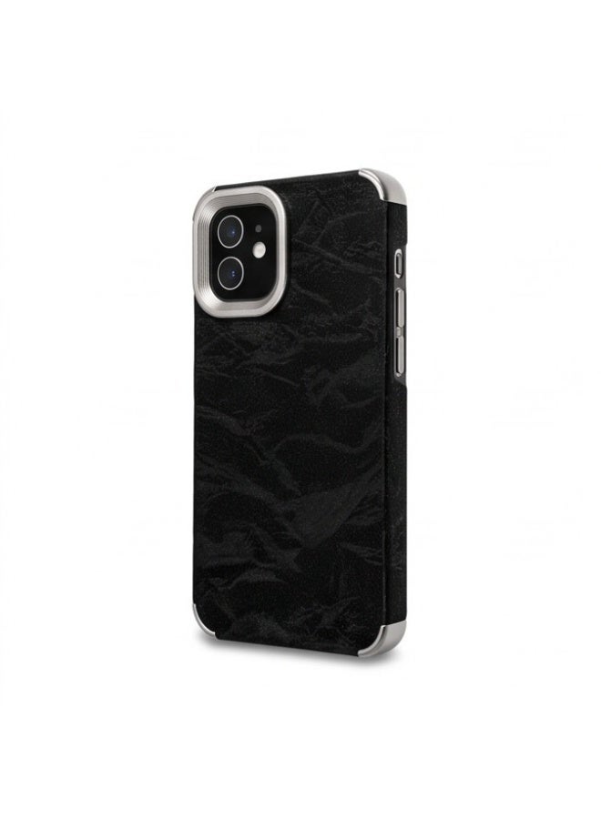 جراب حماية مضاد للصدمات والانزلاق متوافق مع iPhone 11 بتصميم أسود - Image 2