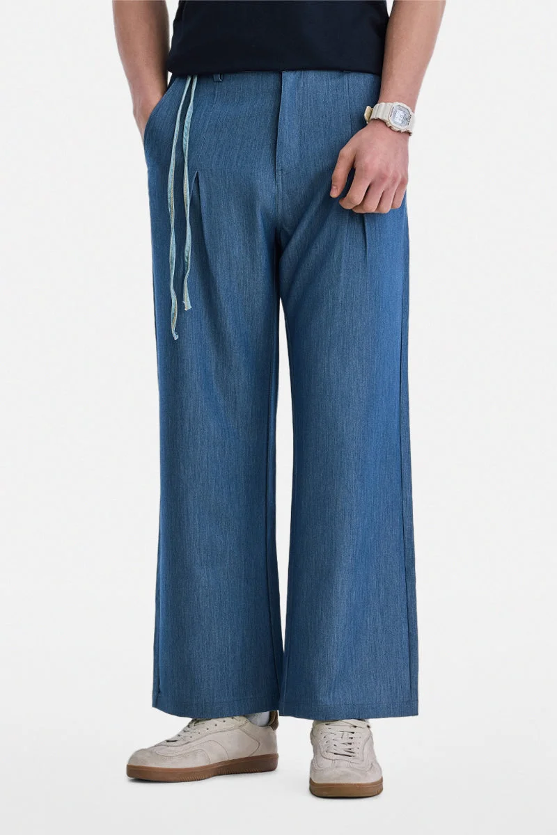 سنيتش Straight Fit Stretch Trousers