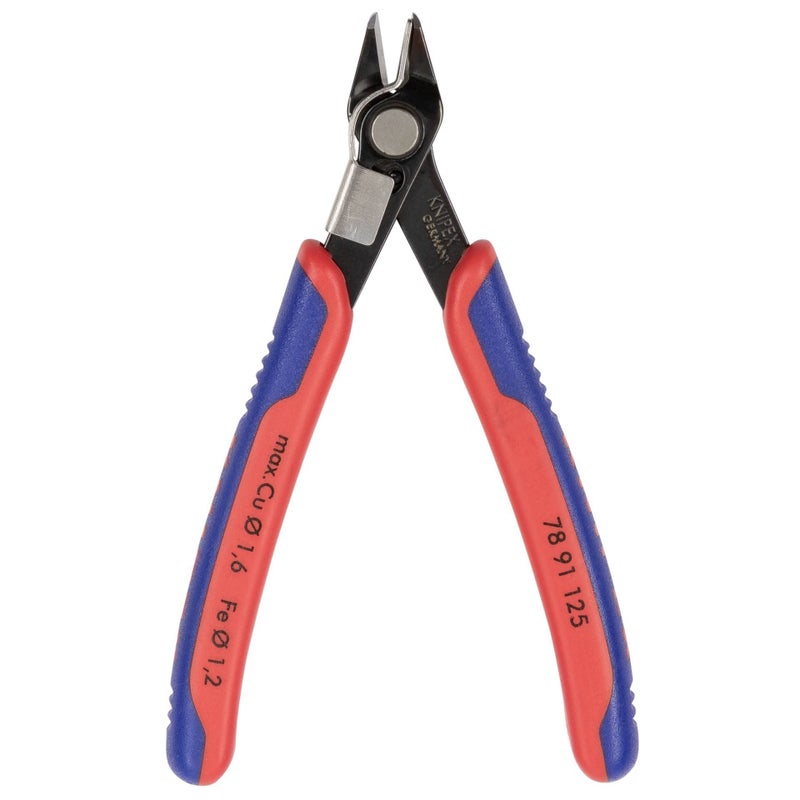 Knipex 78 91 125 Electronics Cutter ""Super-Knips"" 4 92"" With Lead Catcher - Image 2