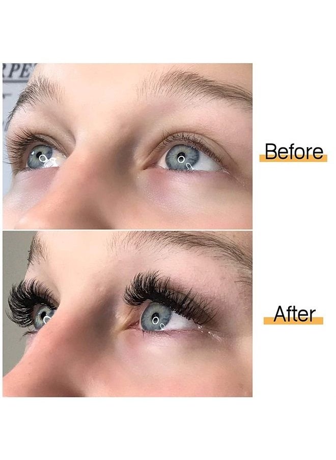 QUEWEL - Volume Eyelash Extensions | 0.03-0.12mm | C/CC/D/DD Curl | 8-25mm Length | Easy Fan 2D-20D Self Fanning Volume Lashes 0.03D Mix-8-15mm Long Lasting Blooming Lashes - Image 1