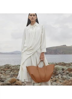 Beauenty Work Bag Faux Leather Tote Bag for Women Trendy Handbag Purse Fall Shoulder Bag with Magnetic Closure  - Image 4