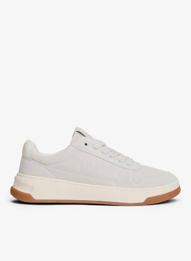 TOMMY JEANS Suede Tonal Logo Trainers - Image 1