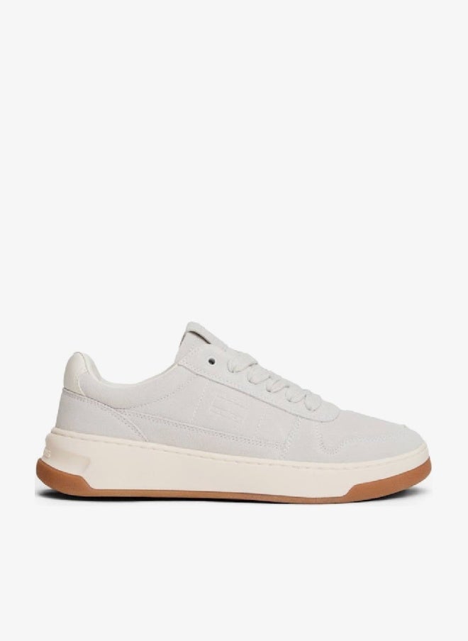 TOMMY JEANS Suede Tonal Logo Trainers - Image 1