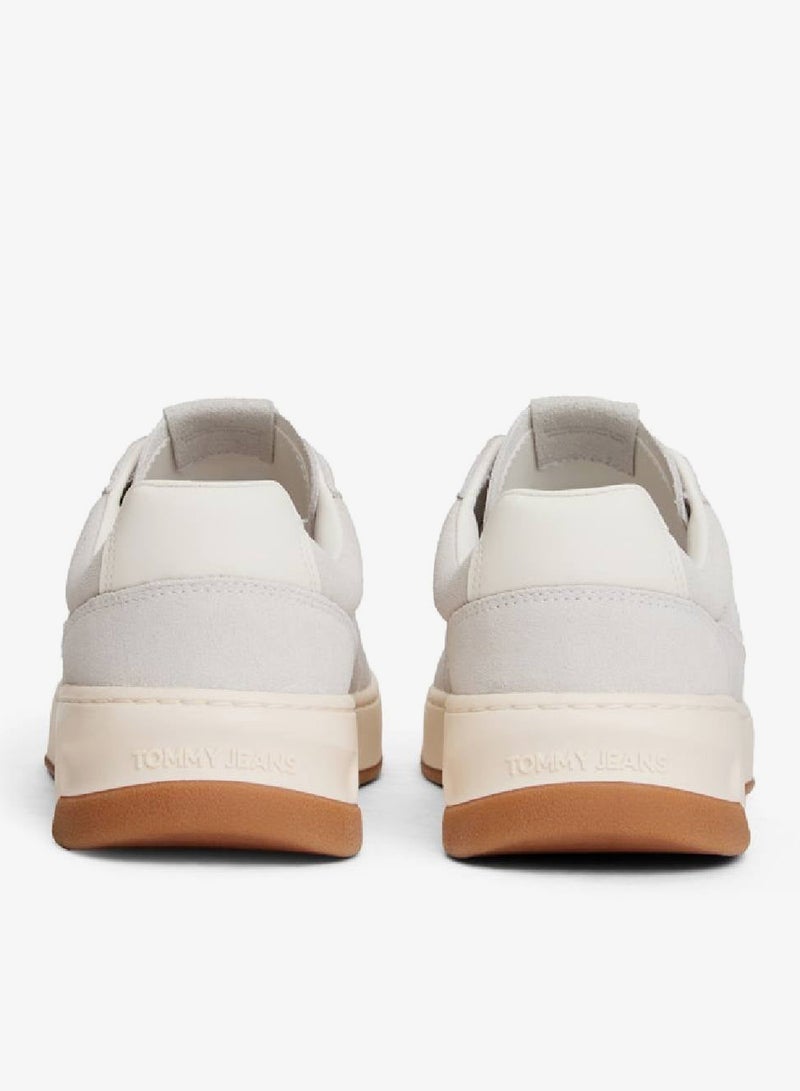 TOMMY JEANS Suede Tonal Logo Trainers - Image 3