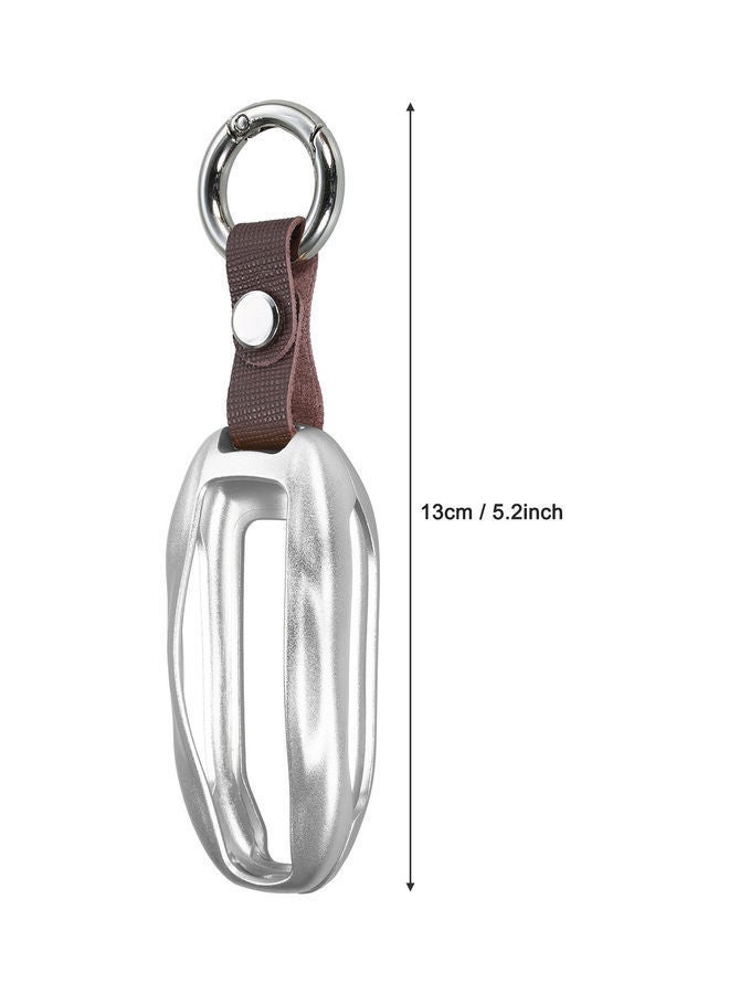 NIBEMINENT Aluminum Fob Cover Case Key Protection Shell Replacement for Tesla Model 3/S - Image 3