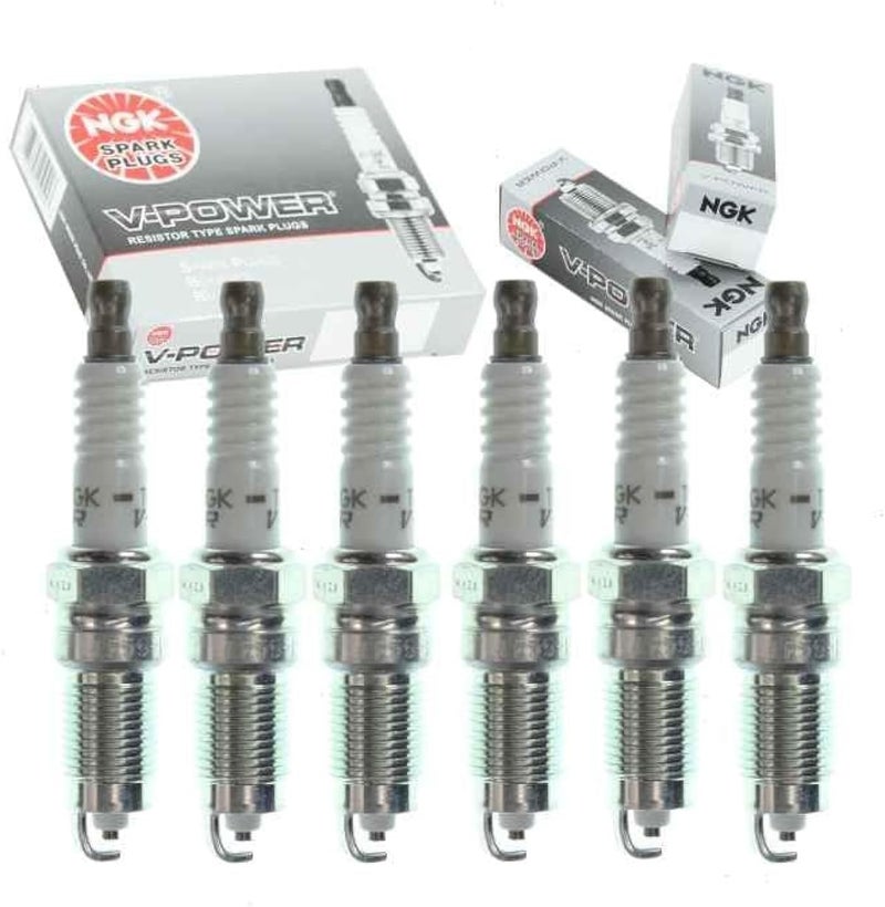 Sixity Auto NGK V-Power Spark Plugs Set - Image 1
