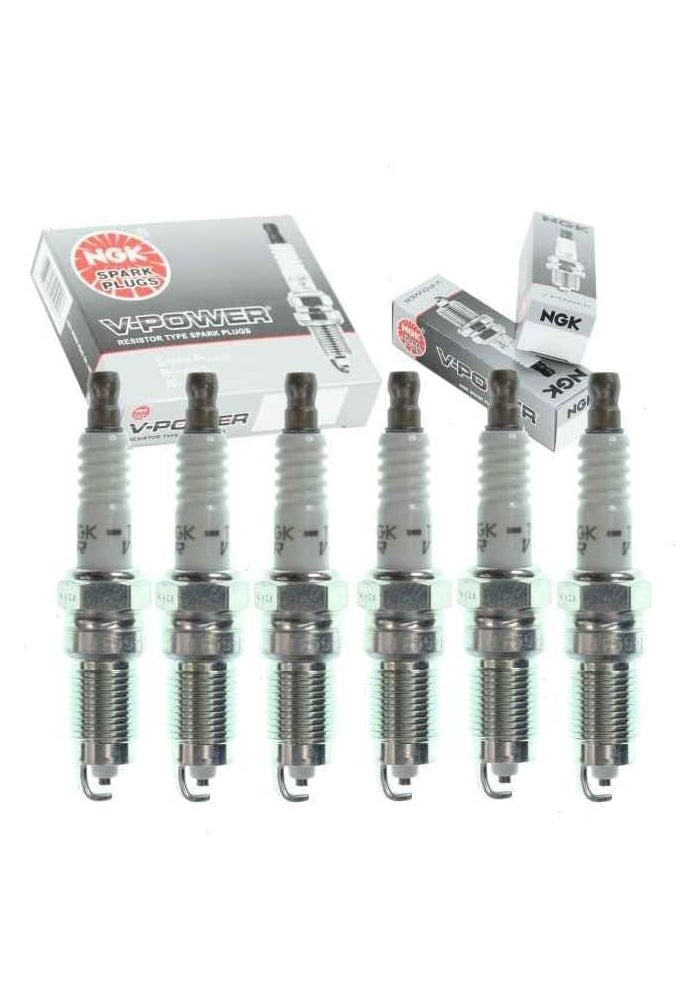 Sixity Auto NGK V-Power Spark Plugs Set - Image 2
