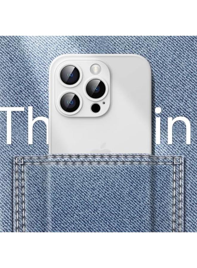 Jetech Ultra Slim 0.35Mm Thin Case For Iphone 14 Pro 6.1 Inch Camera Lens Cover Full Protection Lightweight Matte Finish Pp Hard Minimalist Case Support Wireless Charging White - Image 5