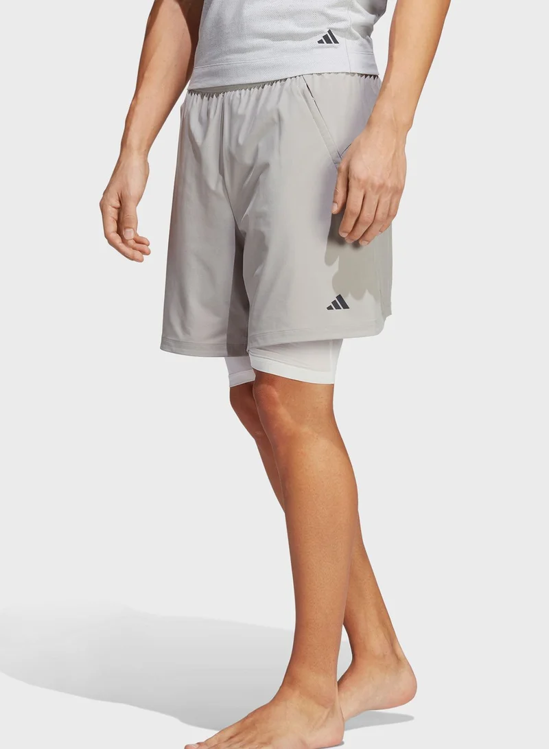 Adidas 2In1 Yoga Shorts
