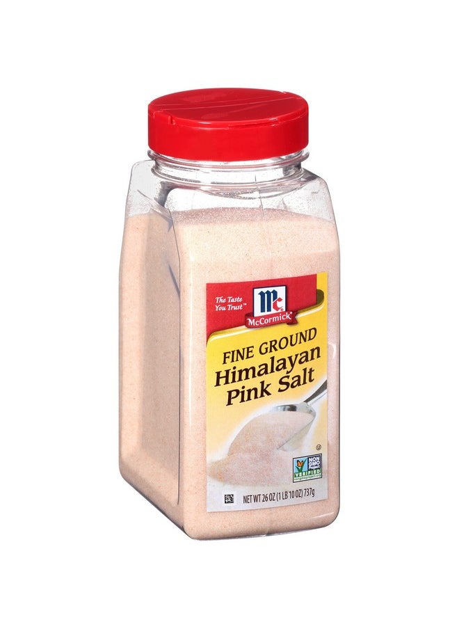 McCORMICK - McCormick Fine Ground Himalayan Pink Salt, 26 oz - Image 1