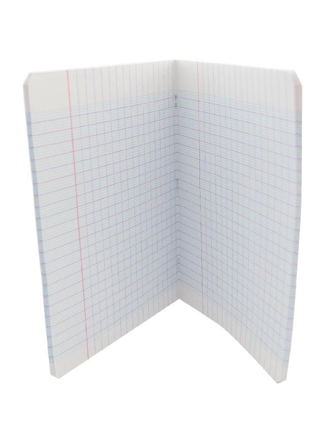 كونكويرانت دفتر ملاحظات (سييس) ١٧ × ٢٢ سم، ٩٦ صفحة (٤٨ ورقة)، مسطر مربع (فرنسي)، أبيض - Image 2