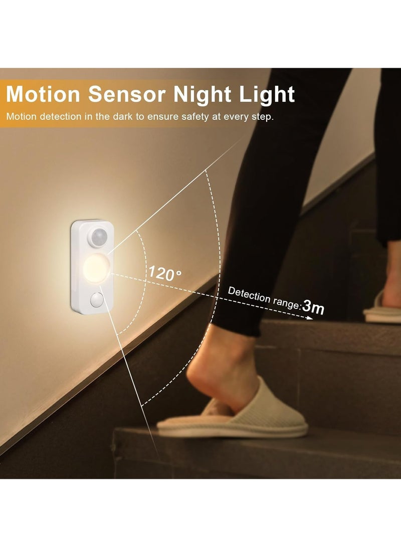 عام “4 مجموعة إضاءة خزانة LED، مضاعف الإضاءة وإضاءة ليلية بدون سلك، 90LM 3500K بيض فاتح، تصميم محمول، ببطارية قابلة للشحن عبر USB، إضاءة مطبخ، درج، شرفة” - Image 5