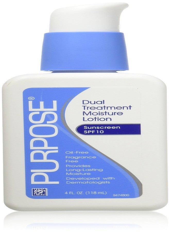 PURPOSE Dual Treatment Moisture Lotion with SPF 10 4 OZ (Pack of 4) - Image 1