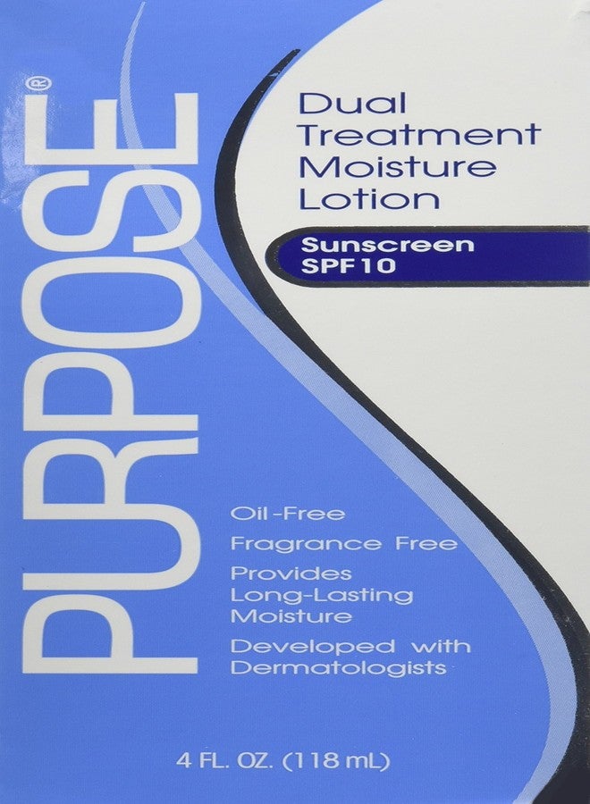 PURPOSE Dual Treatment Moisture Lotion with SPF 10 4 OZ (Pack of 4) - Image 3