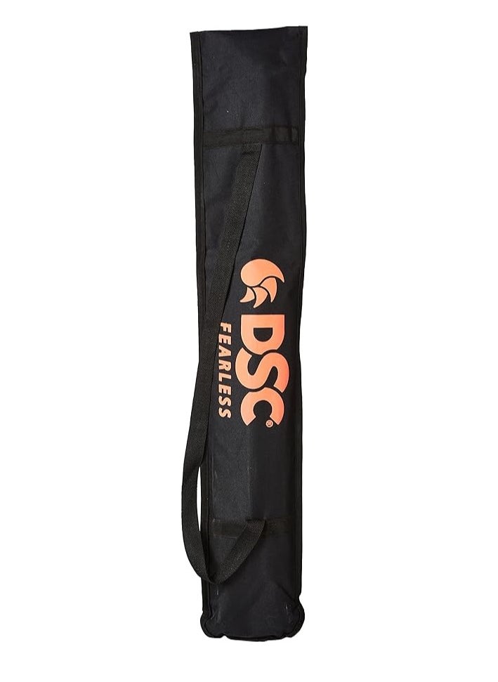 DSC - Wildfire Blaze Cricket Bat for Tennis Ball| Size: 5 | Material: Kashmir Willow | For All-Round | Weight: 1180 - 1240 gms | Cross Weave Tape on Edges | For Tennis Ball - Image 1