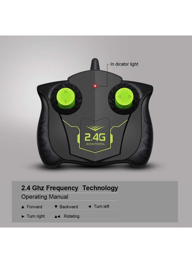 SINOVAN Sinovan RC Motorcycle, High Speed Remote Control Motorcycle, 2.4GHz 360 Rotating Drift Stunt Car Motorbike Toy for Kids Ages 4 and Up (Green)  - Image 5