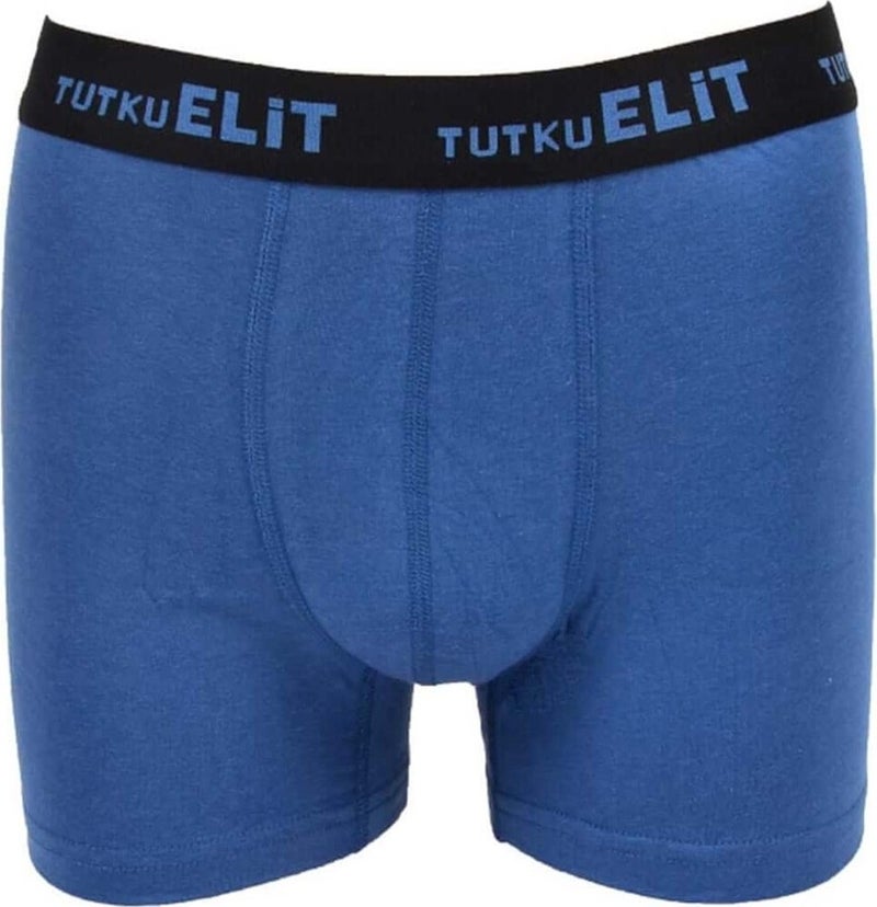 Tutku Elit Passion Elite ELT1252 Elite Modal Elastane Sports Boxer 3 Pieces Blue 