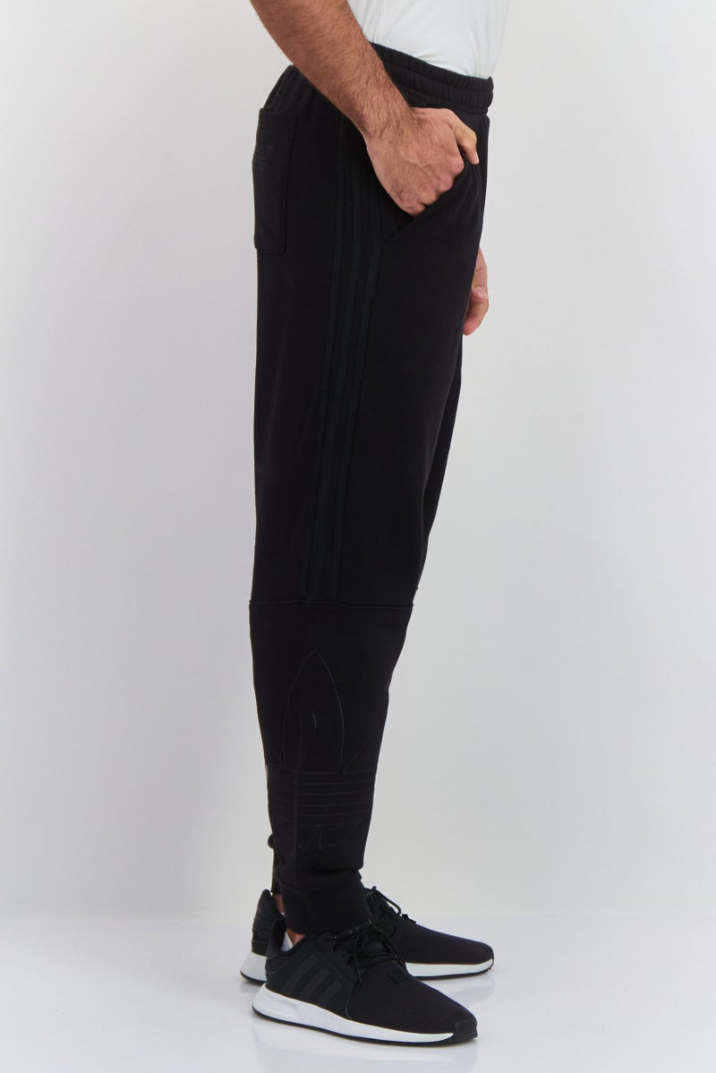 adidas Originals Men Sportswear Fit Training Sweatpants, Black  - Image 2