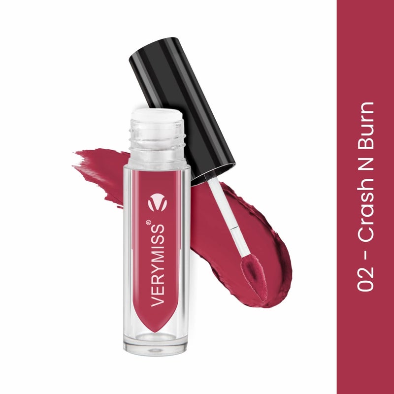 VERYMISS Retro Matte Lip Color Crash N Burn - Image 2