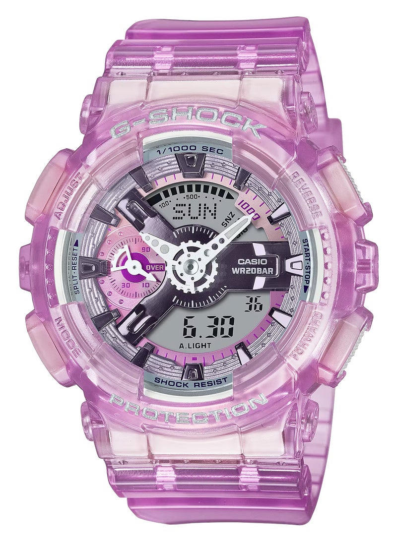 G-SHOCK Women's Analog-Digital Watch - GMA-S110VW-4ADR - Image 1