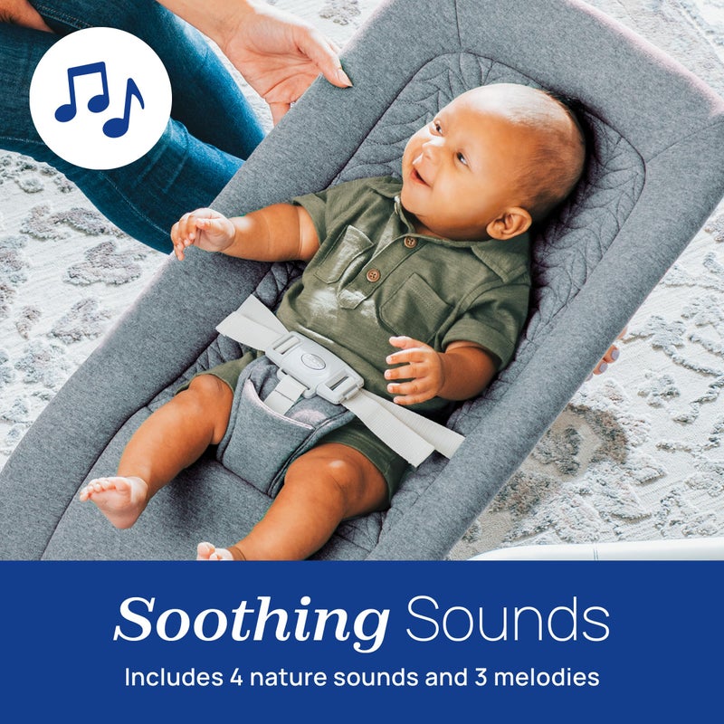 Chicco E-Motion Auto-Glider & Bouncer - Grey | Grey - Image 4