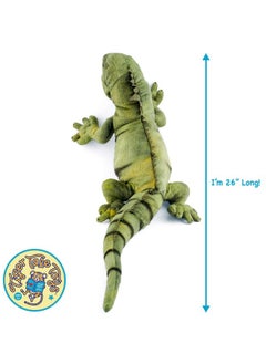 فياهارت إيغور الإغوانا - حيوان محشو على شكل سحلية بطول 26 بوصة - من إنتاج شركة Tigerhart Toys  - Image 5