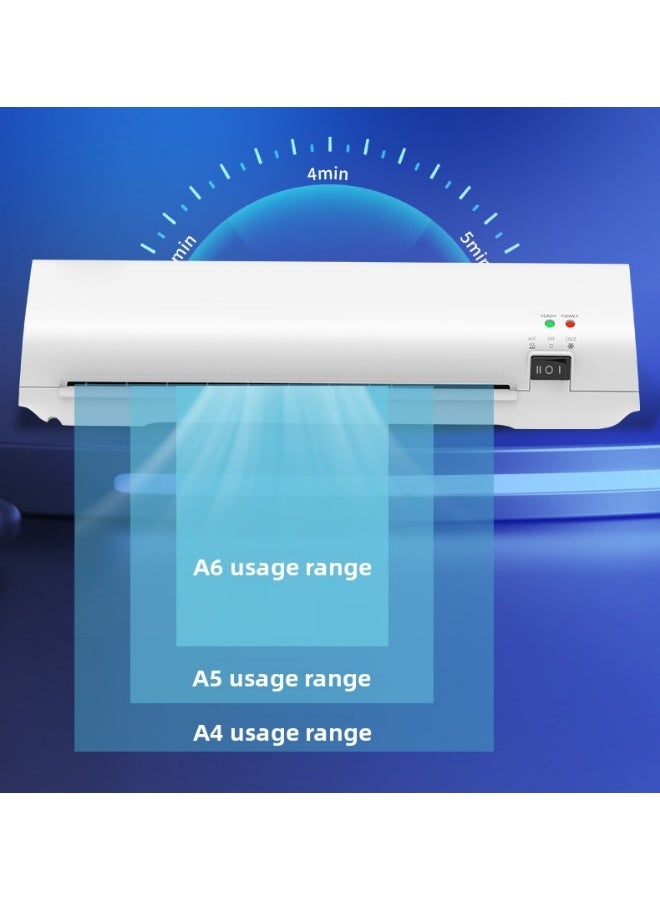 OSMILE Photo Laminator OSMILE SL269 — Fast A4 230mm Width, 220mm/min, 125μm Pouches, Quick Heat 3–5min, Low Noise, Includes 2R/3R/4R Pouches ×100, UK Plug | Photo Laminator - Image 5