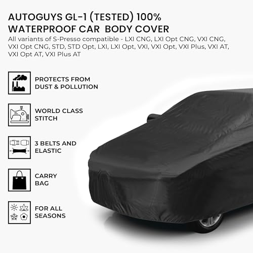 AutoGuys Car Cover Waterproof GL-I for Hyundai Aura [Year 2020 Onwards] - Aura Car Cover Dust & UV Protection Aura Car Body Cover with Mirror Pocket Soft Cotton Lining - Image 3