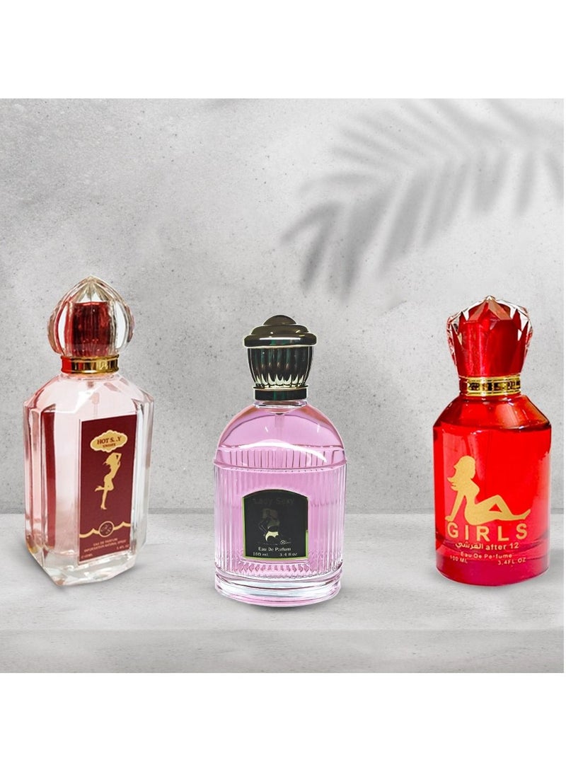 Love Offer a set of 3 special and nice pheromone perfumes