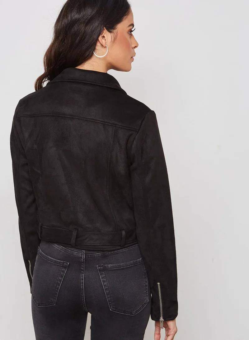 FOREVER 21 Faux Suede Jacket