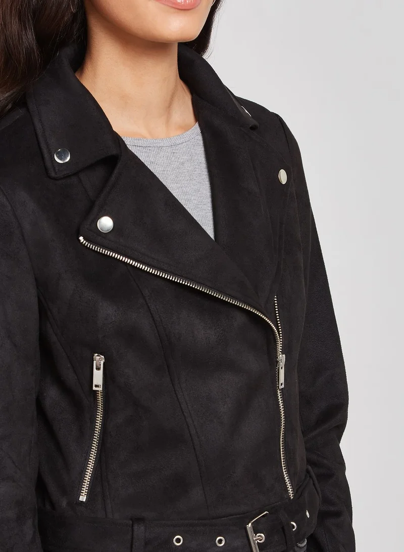 FOREVER 21 Faux Suede Jacket