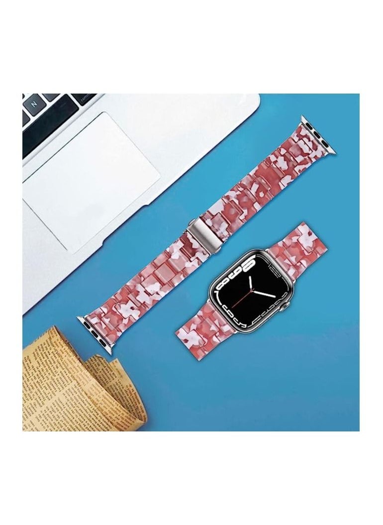  BOUNDS - The Apple I watch smart watch bracelet is light and modern made of resin and is compatible with Apple Watches Series 6, 7, sa, Series 1, 2, 3, 4 and 5 - Image 1