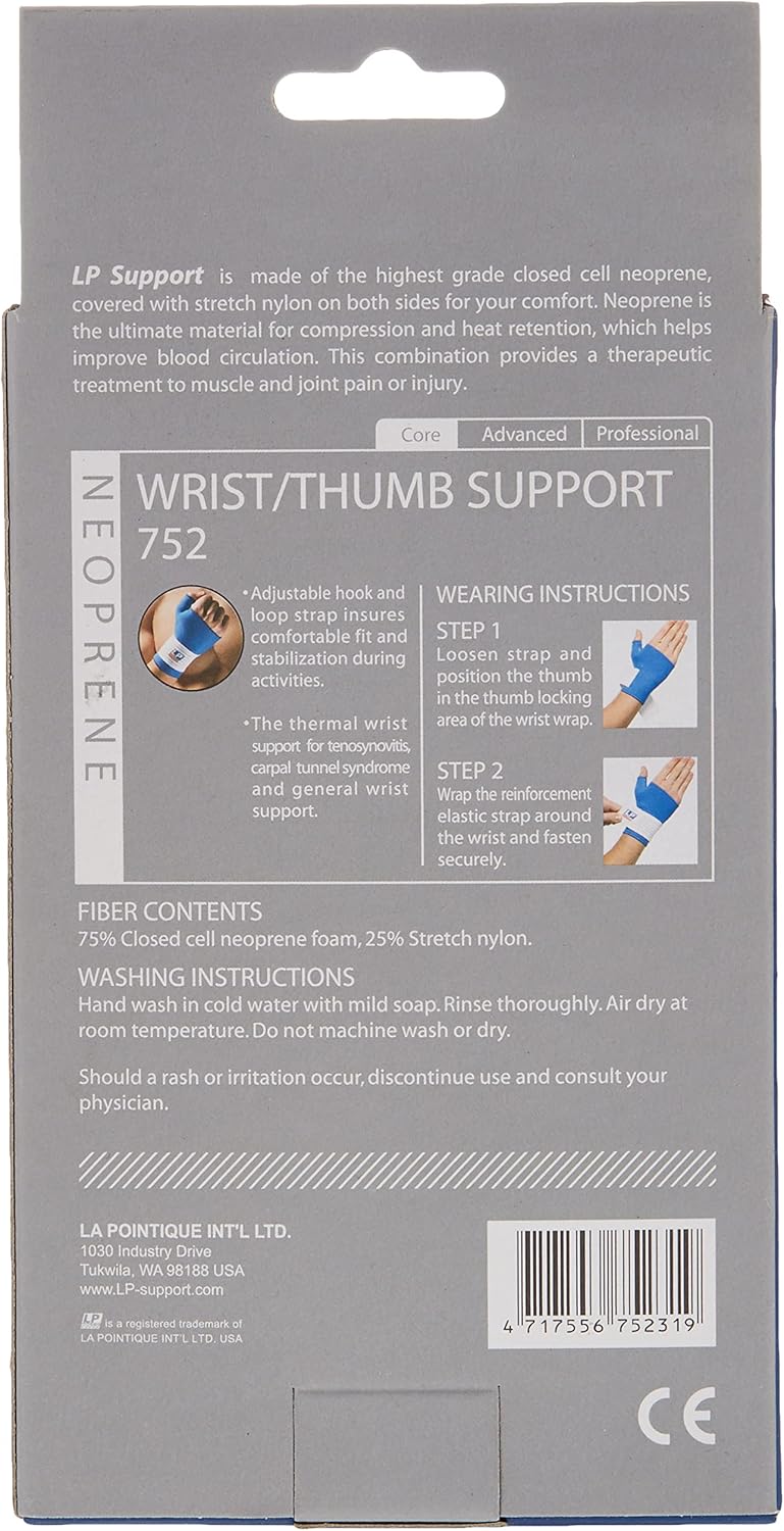 LP Support 752 Wrist and Thumb Support, Tan - Image 2