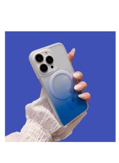 Magic Mask Ultra-Thin Anti-Fall Anti-Scratch Anti-Yellow Silicone Protective Cover, Transparent (6.1 inch). Compatible with iPhone 14 Pro Clear Phone Case. (Blue)  - Image 4