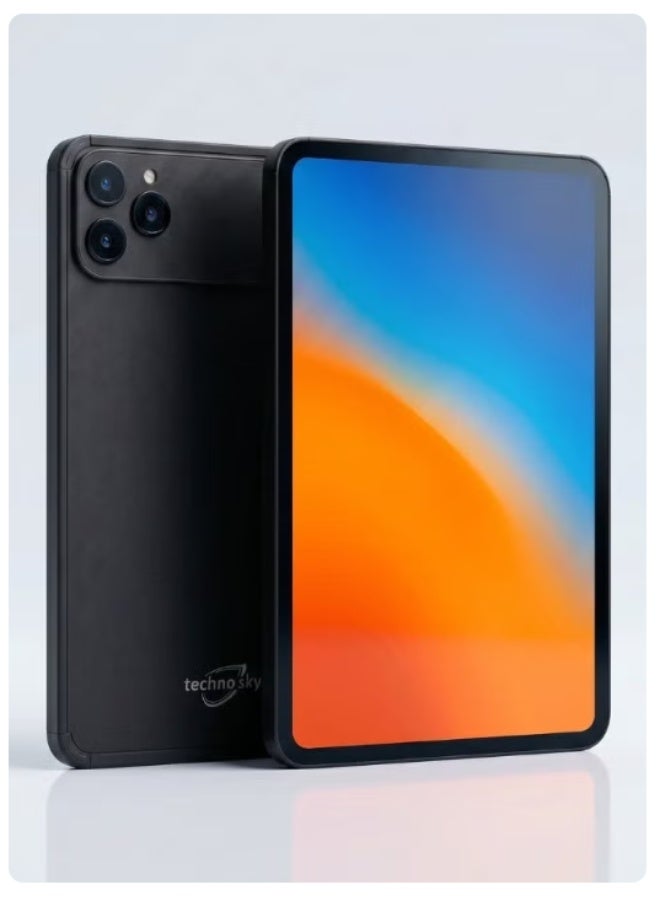  تكنو سكاي تابلت تكنو سكاي TB17 Pro Max شاشة IPS 10.1 بوصة سعة تخزين 1 تيرابايت أسود - Image 1