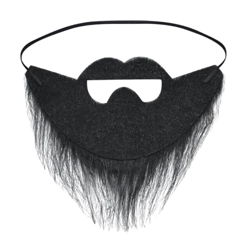 ECYC Funny Halloween Party Fake Beard Moustache Mustache Facial Hair - Image 2