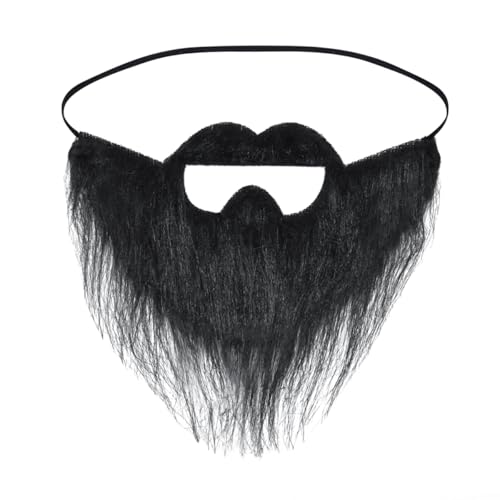 ECYC Funny Halloween Party Fake Beard Moustache Mustache Facial Hair - Image 1